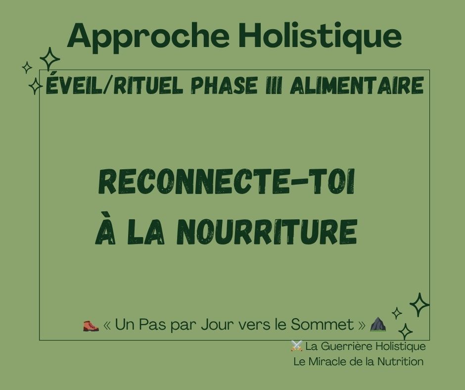 7 jours pour nourrir ton corps, ton cœur et ton esprit