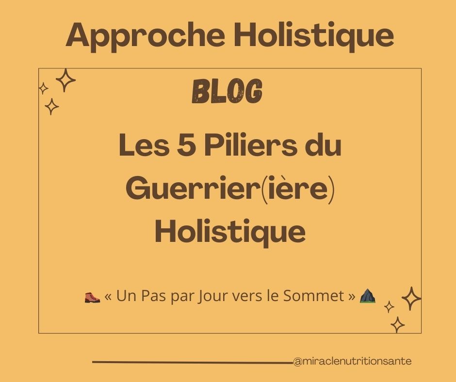Les 5 Piliers du Guerrier(ière) Holistique