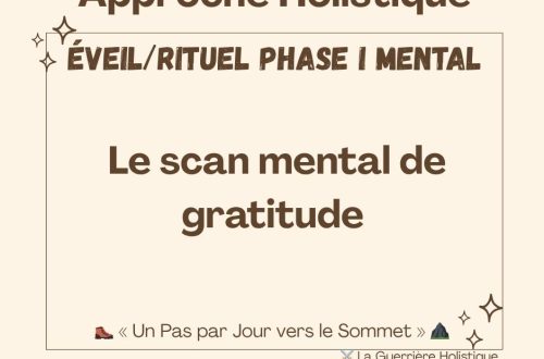 Le scan mental de gratitude