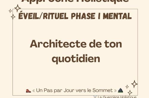 Architecte de ton quotidien