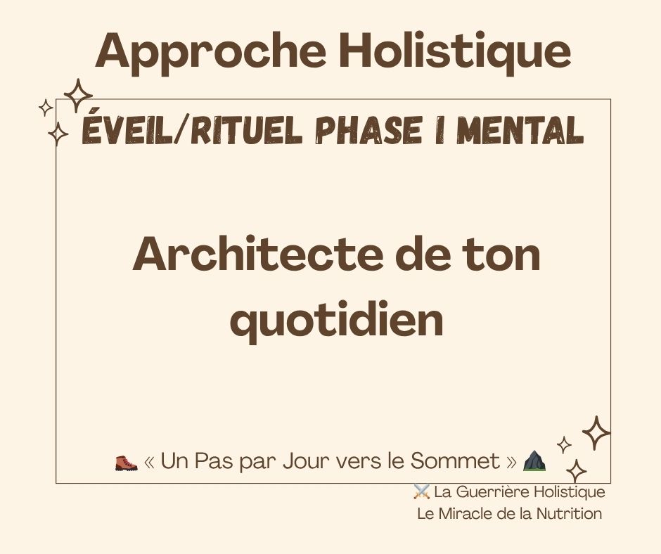 Architecte de ton quotidien