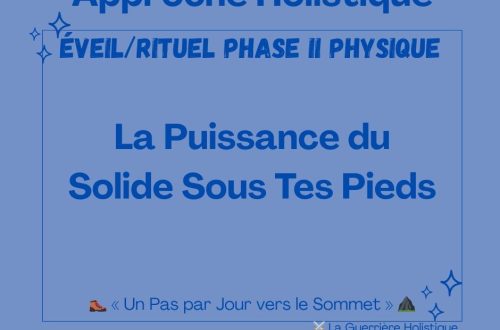 La Puissance du Solide Sous Tes Pieds