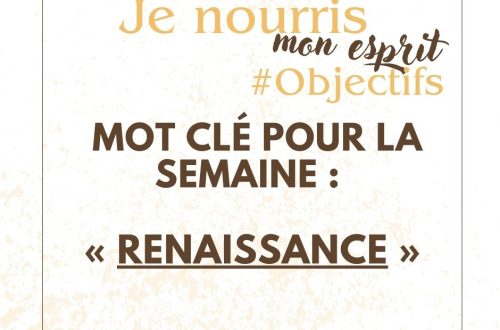 Mot-clé de la semaine : Renaissance