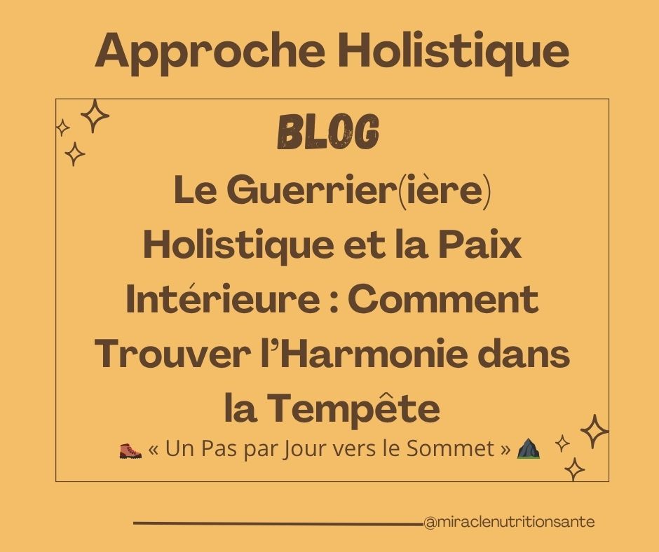Comment Trouver l’Harmonie dans la Tempête