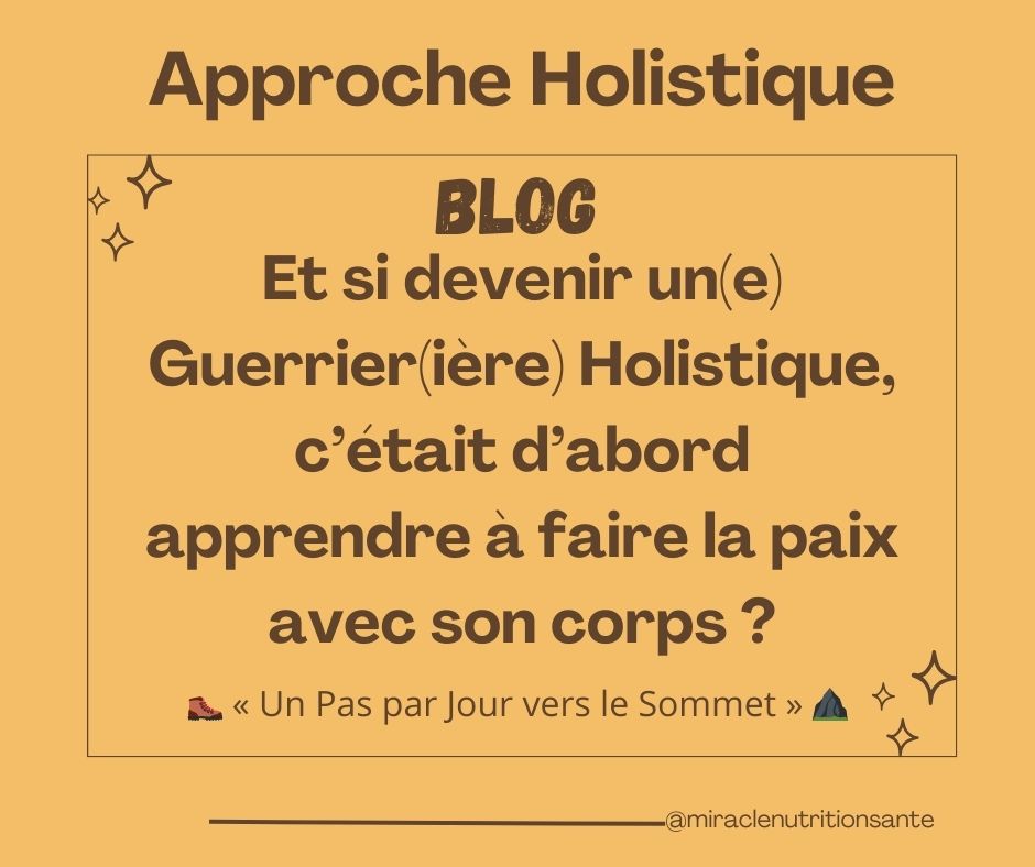Le chemin du Guerrier(ière) commence par la paix intérieure