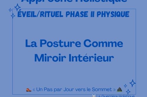 S’Aligner pour Rayonner – La Posture Comme Miroir Intérieur