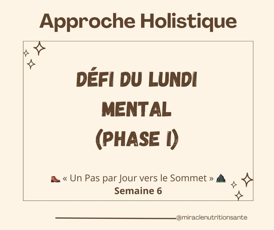 Défi Mental du Lundi : Réalignement intérieur