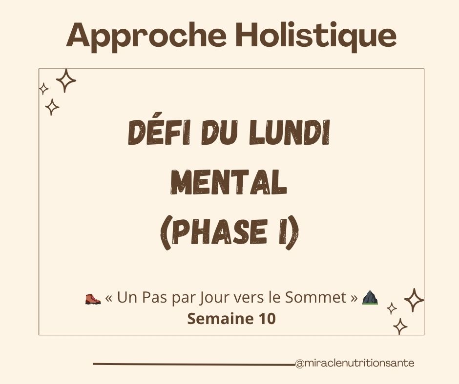Défi de la semaine : Présence | L’art de revenir à soi