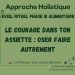Le Courage dans ton Assiette : Oser faire autrement