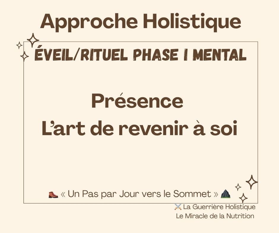 Présence | L’art de revenir à soi