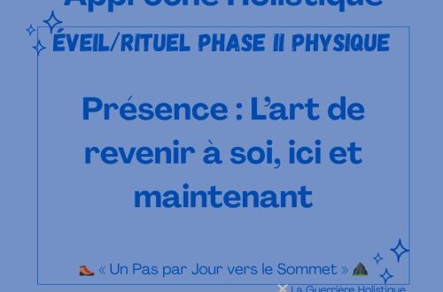 Présence : L’art de revenir à soi, ici et maintenant