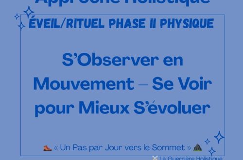 S’Observer en Mouvement – Se Voir pour Mieux S’évoluer